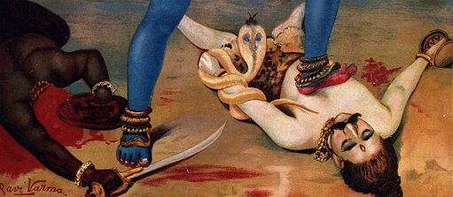 Kali en Shiva