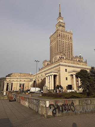 Kulturpalast in Warschau