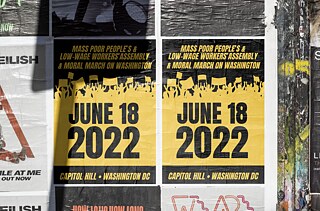 Posters for Poor People’s Campaign DC 2022 