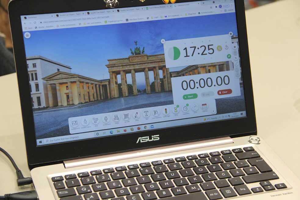 Das Brandenburger Tor: eines der Ziele bei der Stadtrallye durch Berlin