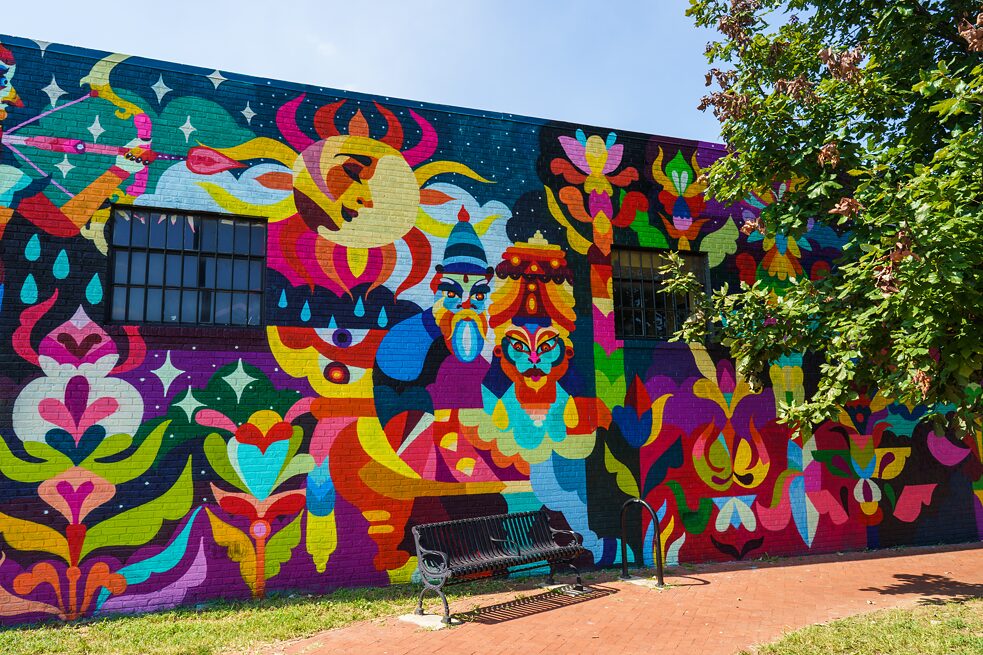 Mural von LeDania, aka Diana Ordóñez