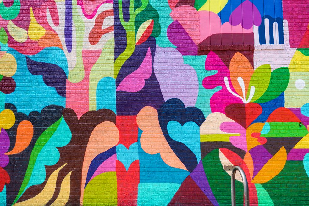 Mural von LeDania, aka Diana Ordóñez