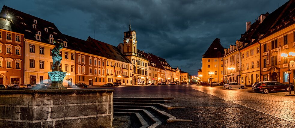 Die westböhmische Stadt Cheb (Eger)