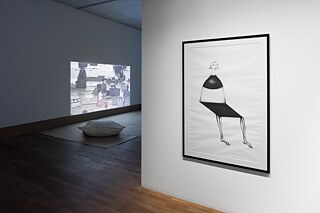 Stephanie Comilang - Lumapit Sa Akin, Paraiso (Come to Me, Paradise, 2016) Right: Bussaraporn Thongchai, Pieces from Berlin, 2017-2019 