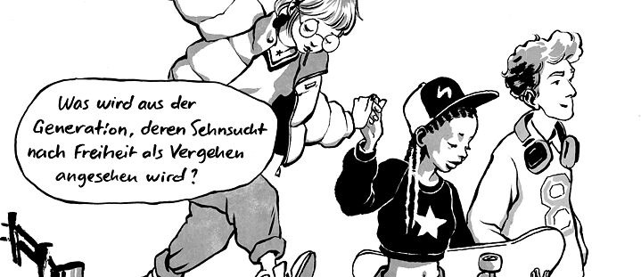 “What will happen to the generation whose desire for freedom is considered a crime?” 