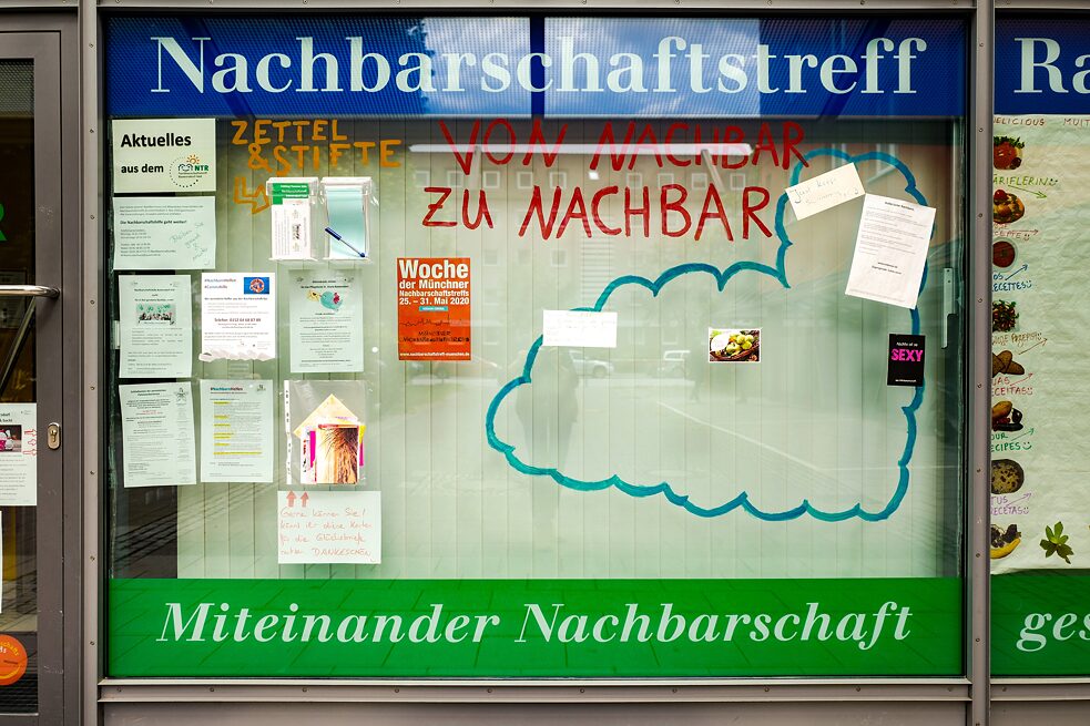 Neighbourhood help schemes came back into fashion with the pandemic. 