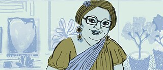 Illustration of Paromita Vohra 