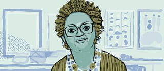 Illustration of Rosana Paulino 