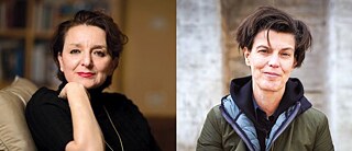 Fotos von Eva Illouz & Carolin Emcke