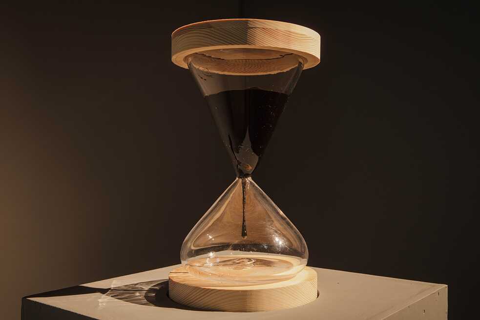 The artwork „Tempo Fóssil“