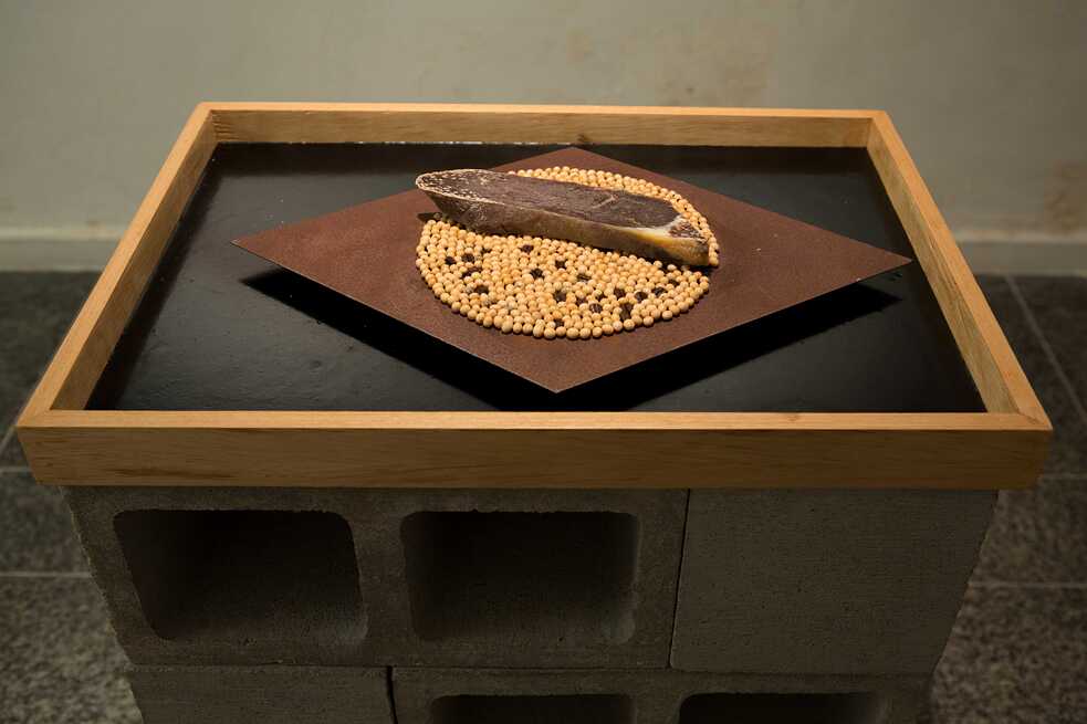The artwork “Exportação” 