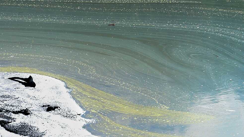 Agua contaminada