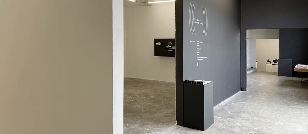 Ausstellung Hans Otte : Sound of Sounds </br>CAAA, Guimarães
