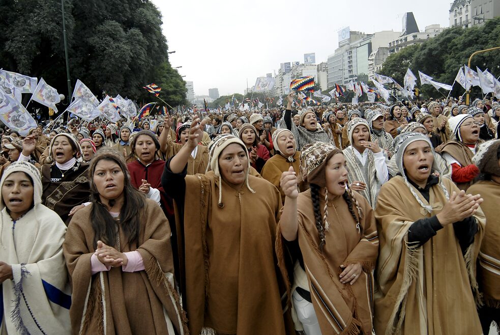 Racismo – La Marcha Nacional Indígena Argentina