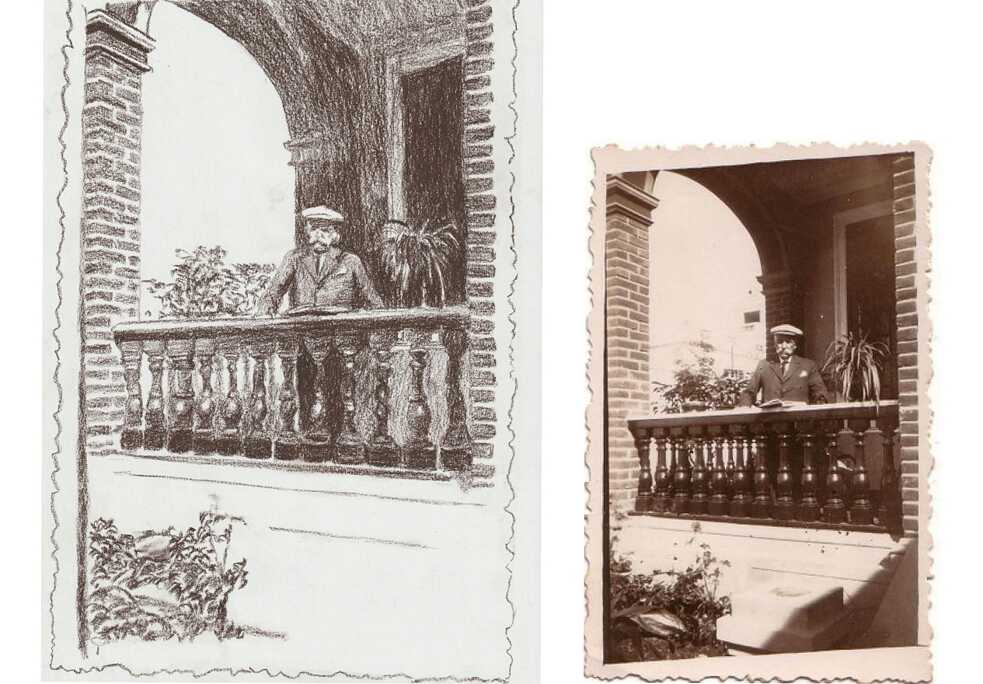 Ferdinand Wieland en su hacienda “Constancia”, en Huancavelica, centro oeste del Perú. 