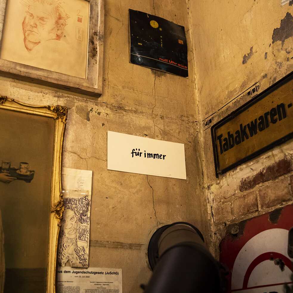 Signs inside Hotte’s Späti