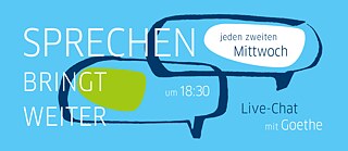 Live-Chat mit Goethe