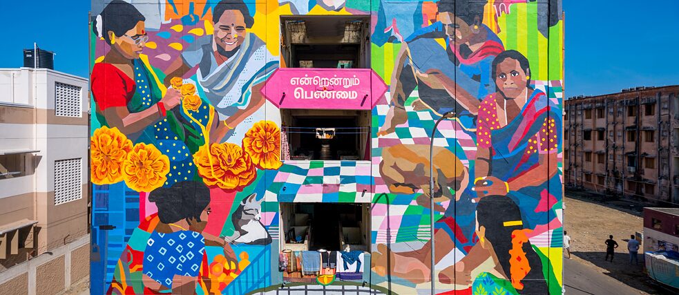 Aravani Art Project enthüllt Kannagi Art District 2020