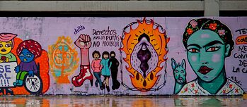 2021 International women’s day graffiti