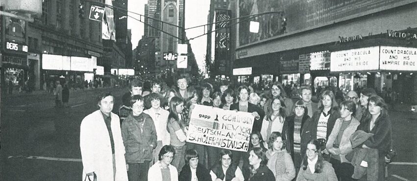 GAPP students Times Square 1978