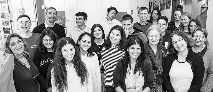 Mit PASCH Schüler*innen am Goethe-Institut