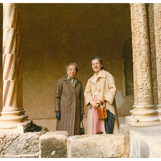 Hannah Arendt et Mary McCarthy en Sicile. 1971.