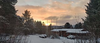 The place of the residency in Garegasnjerga, Sapmi.