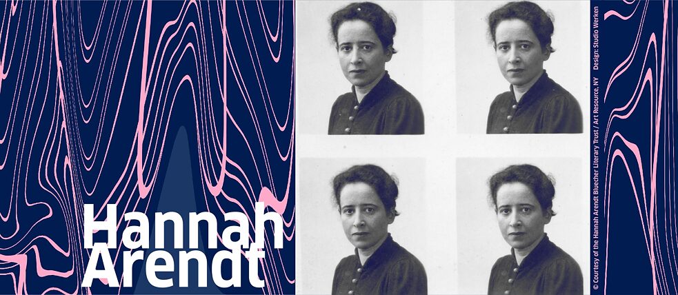 Hannah Arendt, foto de pasaporte, 1933.