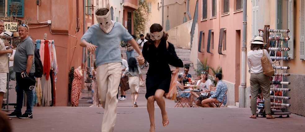 Milan Herms, Sophie Rois in Nicolette Krebitz' Film „A E I O U – Das schnelle Alphabet der Liebe“ 