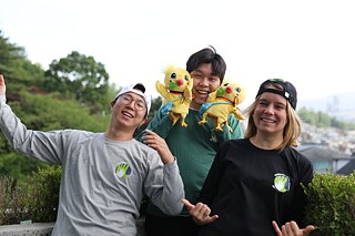 Team GdfZ OAS: Euigwan, Jaeyoung und Heidi