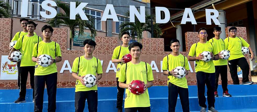 SMS Sultan Iskandar - The Team