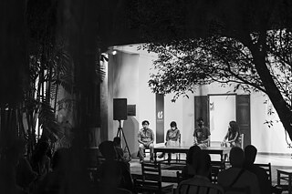 Artist Encounters is a series of dialogues among artists and cultural organizers who are part of Language is Migrant elaborating on their artistic processes, material research, and infrastructures that have sustained their imaginative substance through these relentless times. The second part of this session stems from the platform Translocal Solidarity Networks set up to develop alliances between socially committed artists and arts initiatives across South Asia engaging in cultural advocacy, collaborative production, and experimental arts models in the region. Photography: Shehan Obeysekara