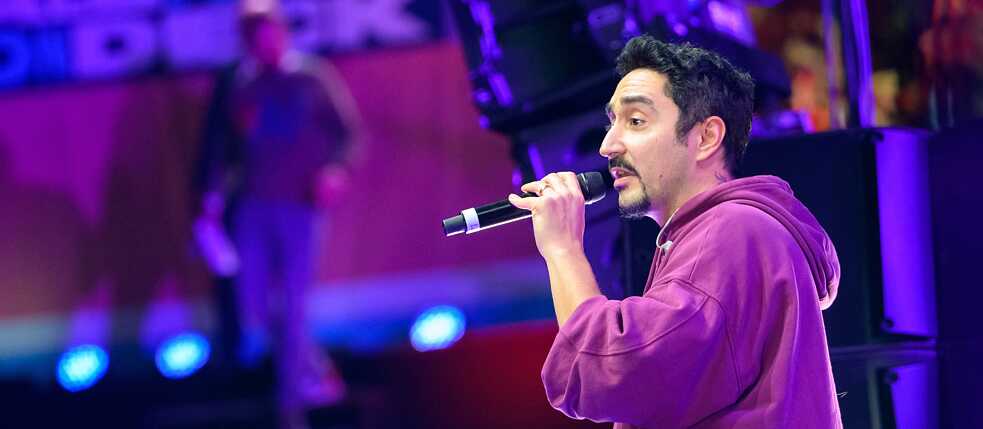 Eko Fresh en concierto.