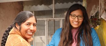 Trilce Garcia and Helen Quinones