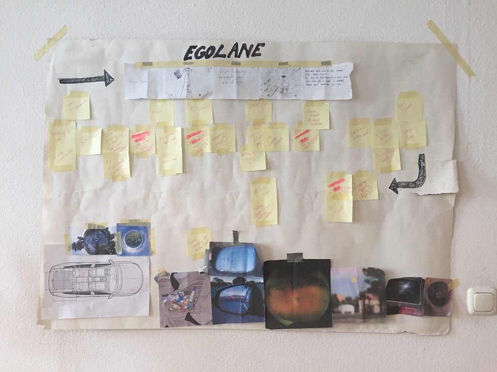 Egolane, planning collage