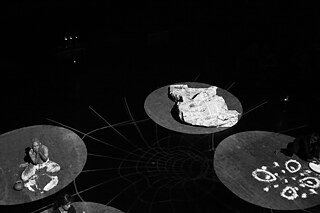 Aaraniyam is a collective of four contemporary performers and dancers Srikannan, Ragaventhan, Shalini, Yalini, who use improvised choreography combining Bharatham with theatre and narrative elements, responding to poems by Packiyanathan Ahilan. In collaboration with Lalindra Amarasekara, the collective will plot visualization elements focusing on light and shadow as well as literary fields of loss and injustice. Photography: Tharmapalan Tilaxan