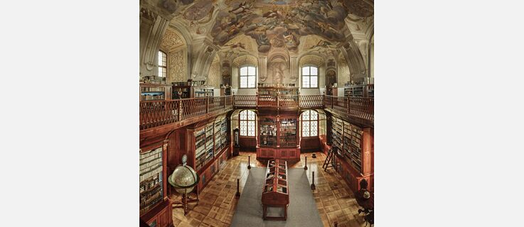 Bibliothek der Benediktinerabtei Rajhrad‎ bei Brünn (CZ)