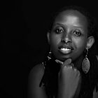 Black and White photography of Natacha Muziramakenga