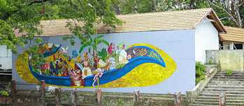 Street art provided a balm to many Indians confined to their homes during a crushing coronavirus pandemic.