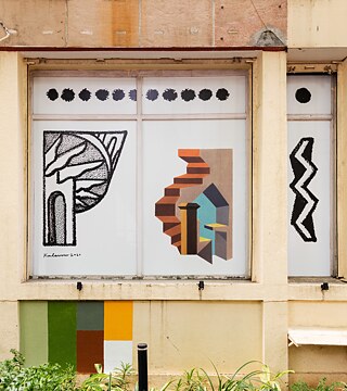 Window Mural - day 8