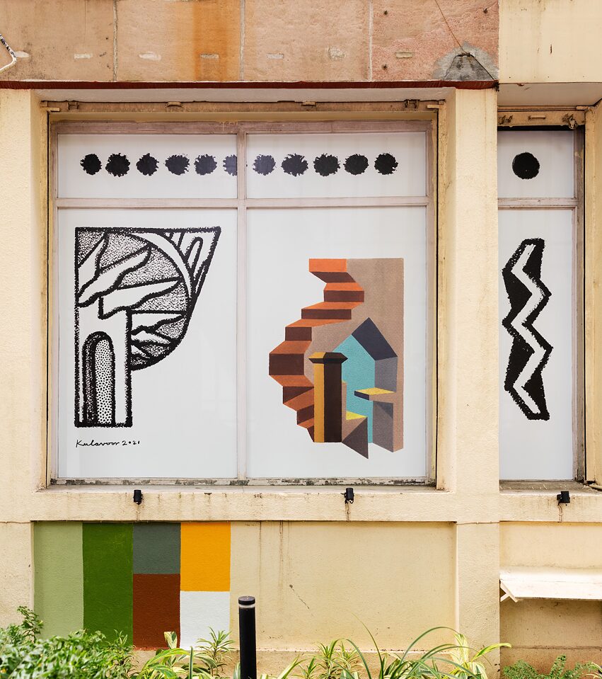 Window Mural - day 8