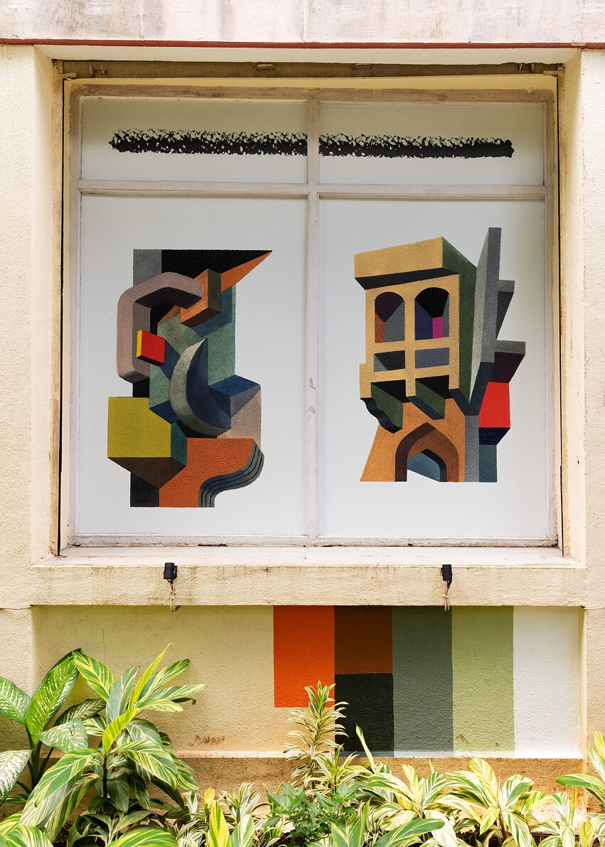 Window Mural - day 4