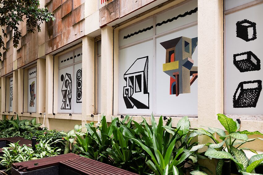 Window Mural - day 2