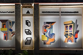 Window Mural - night 4