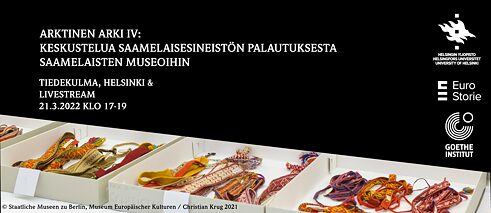 Arktinen arki IV: Keskustelua saamelaisesineistön palautuksesta saamelaisten museoihin
