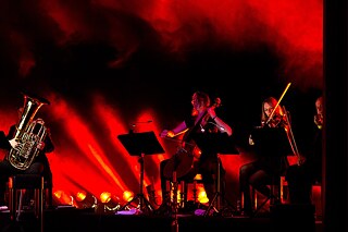 Die österreichisch-deutsche Kammermusik- und Neoklassik-Band Chamber beim Wave-Gotik-Treffen 2015 in Leipzig/Deutschland.