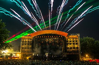 Die große Bühne des Summerjam.