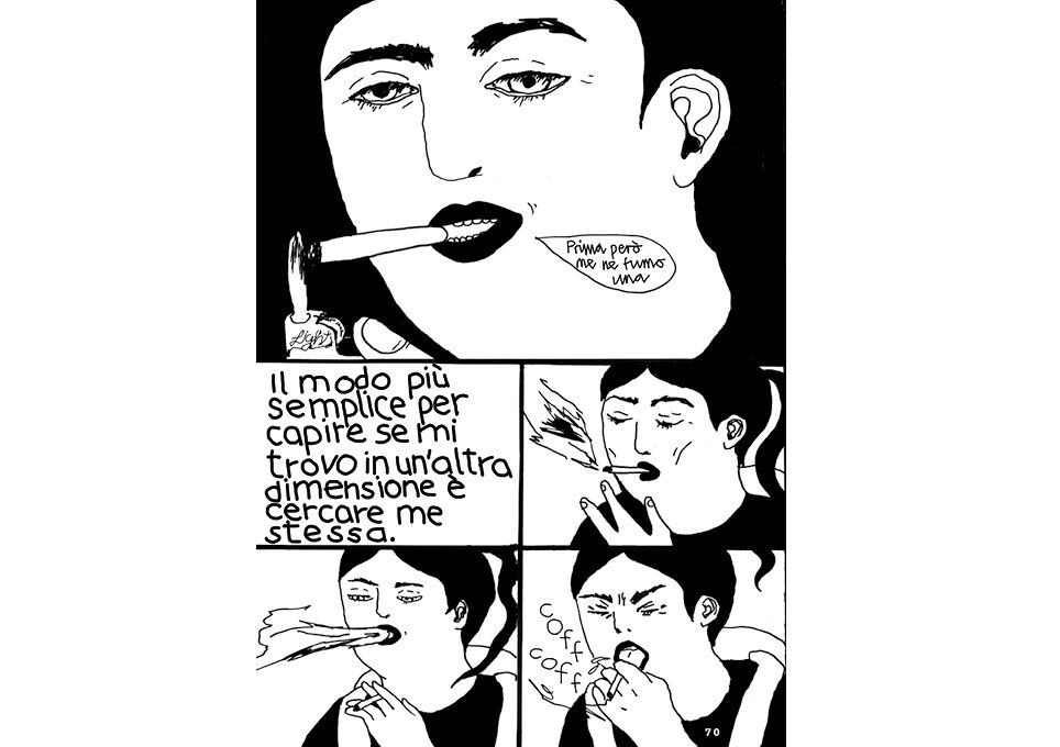 Illustrazione tratta da <i>Io e Melek</i>, graphic novel di Lina Ehrentraut
