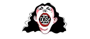 Illustration: Face of a woman with the slogan: “Enough” in her mouth