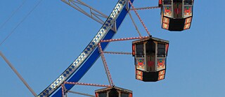 Riesenrad fahren